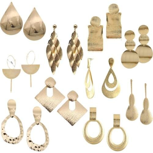 Boucle Oreille Femme Gold Earrings for Women Korean Fashion Colorful Tassel Earrings Aretes De Mujer Oorbellen Hangers