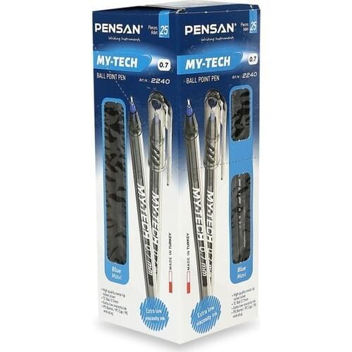 Pensan ballpoint pen 0.7 nib Blue 25 PCs office Pen home school work place for ballpoint writing pen