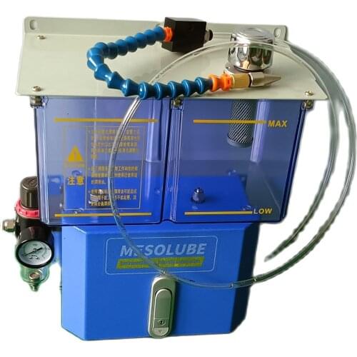 MESOLUBE 1-outlet 600ml MQL Spray Cooling and Lubricating System with Solenoid Valve for Metal Sawing Lubrication