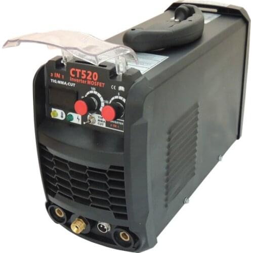 Welding Machine 110V / 220V Portable Air Plasma Cutter CT520 Inverter 3 in 1 TIG / MMA / CUT Multi-use Machine Kaynak Makinesi