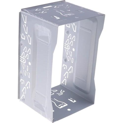 1Pcs Car Stereo Audio Refitting ISO 2DIN Installation Cage Mount Bracket