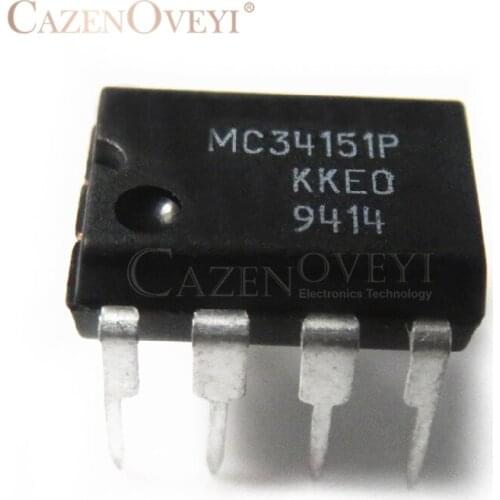 10pcs/lot MC34151P MC34151 DIP-8 In Stock
