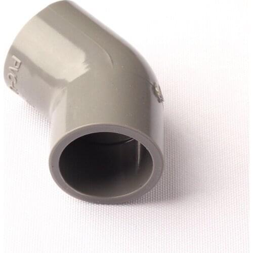 30pcs Inner Dia. 25mm 45 Degree Elbow Pipe Connectors Adapter NuoNuoWell PVC Micro Irrigation Accessories Garden Hose Fittings