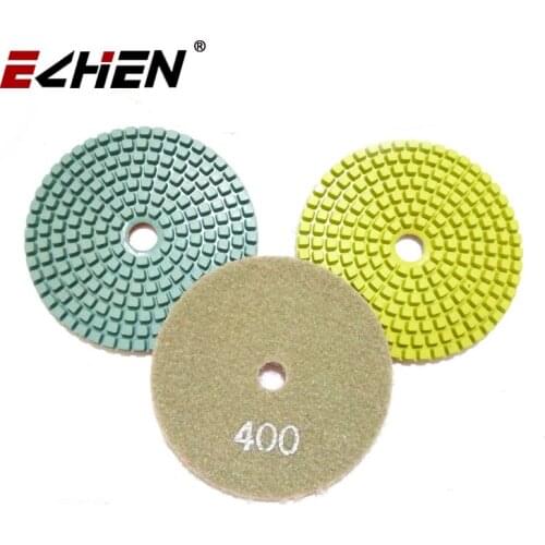 4 inch/100mm Wet Diamond Flexible Marble Polishing Pads For Angle Grinder Hand Polisher Sanding Disc Abrasive Tools Polishing