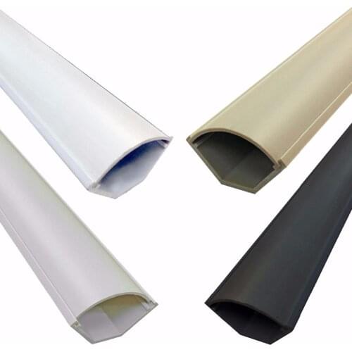 Large Corner Duct Surface Cable Cord Wire Raceway (1250 Series) - 5 Feet