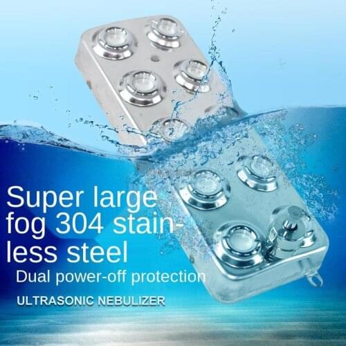 DC 48V New Ultrasonic Atomizer Industrial Humidifier Fog Machine Parts 5Kg/H Ultrasonic Mist Maker Fogger 10 Head Without Power