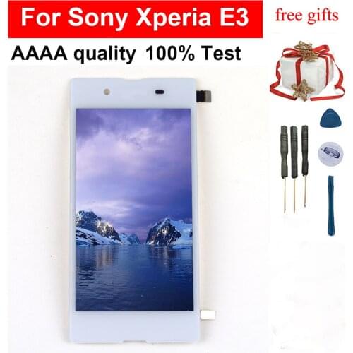 For Sony Xperia E3 D2202 D2203 D2206 D224 Touch Screen Digitizer Sensor Glass Panel + LCD Display Monitor Module Assembly