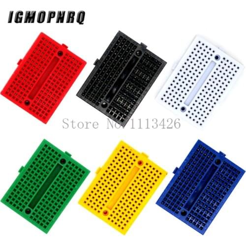 SYB-170 Mini Solderless Prototype Experiment Test Breadboard 170 Tie-points 35*47*8.5mm for arduino diy kit