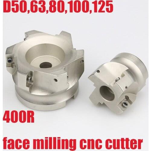 Free Shipping BAP400R 50 63 80 100 Face Milling Cutter Tools For APMT1604PDER Carbide Inserts Suitable For NC/CNC Machine