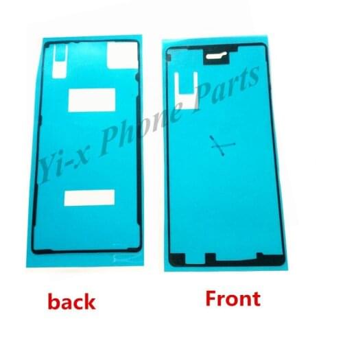 2pcs/lot Front + Back Adhesive Glue Tape Sticke for Sony Xperia X Performance XP F8131 F8132