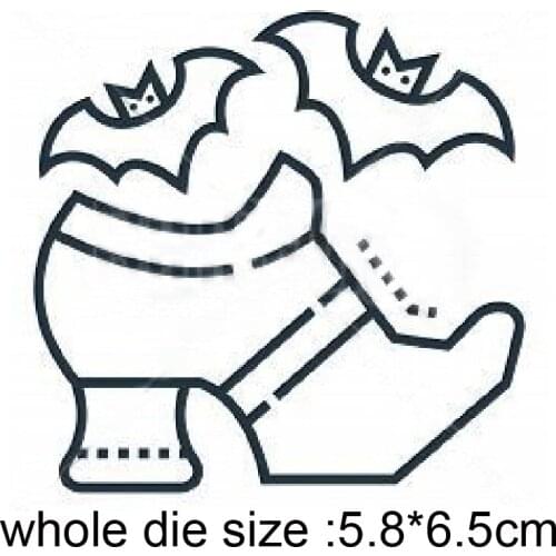 Metal cutting dies halloween bat cut die mold decoration Scrapbook paper craft knife mould blade punch stencils dies