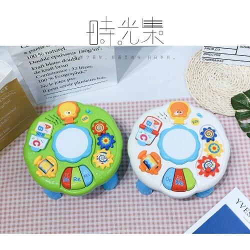 Multi-functional learning table baby puzzle toy fun music game table puzzle play early teaching puzzle toys