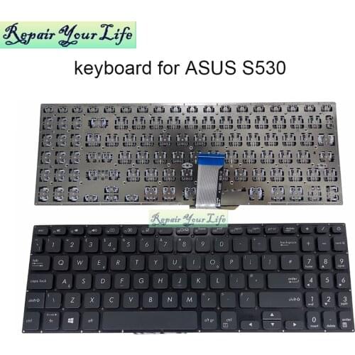 X530 UK GB British laptop keyboard for Asus vivobook X512 K530 keyboards original New X530UA X530U X530FN X530FA 0KNB0 5111UK00