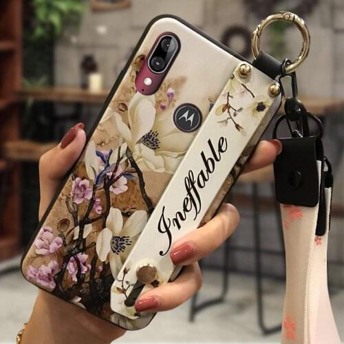 Original Dirt-resistant Phone Case For MOTO E6 Plus/E6S Anti-knock Durable Wrist Strap Waterproof