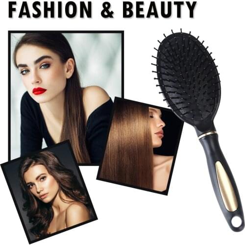 Curly Hair Comb Relieve Fatigue Salon Hair Brushes Inner Buckle Hairstyle Comb Lightweight Easily Carrying Hair Part