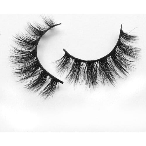 3D Mink Lashes Long Fluffy Thick False Eyelashes Natural Cross Eye Lashes Eyelashes Extensions Reusable Eyelash