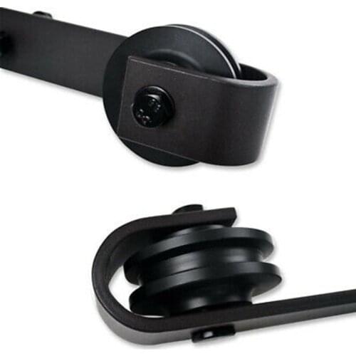 2pcs Sliding Grinding Spraying Barn Door Wheel Closet Pulleys Hardware Kit Roller Cabinet Window Pulley Modern Accessories