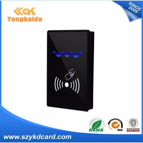 Lowest price RFID 125khz MF Wiegand 23/34 reader Black boxwireless rfid proximity ID card reader for attendance system