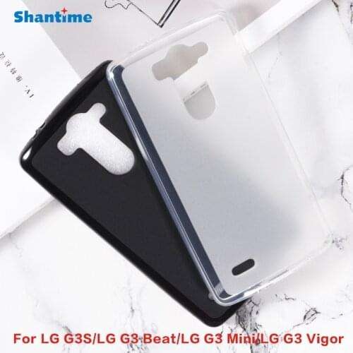 For LG G3S Gel Pudding Silicone Phone Protective Back Shell For LG G3 Beat LG G3 Mini LG G3 Vigor Soft TPU Case