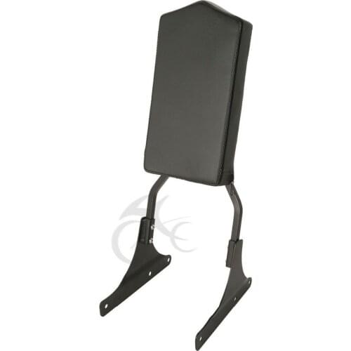 Motorcycle Sissy Bar Backrest W/ Luggage Rack For Harley Softail Heritage Springer FLSTS