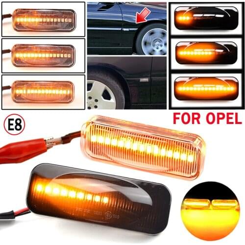 Led Dynamic Side Marker For Opel Omega B Stufenheck Caravan 1994-2003 Turn Signal Light Sequential Blinker