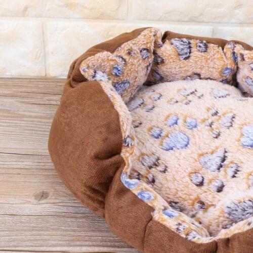 Pet Comfortable Warm Bed Dog Puppy Cat Soft Bed Mat Pet Indoor Cushion Sleep Bed
