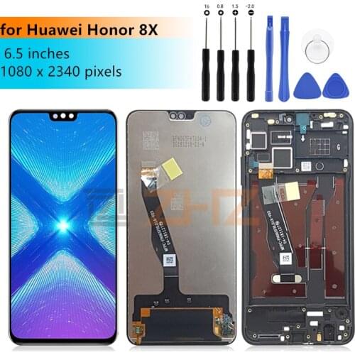 For Huawei Honor 8X LCD display touch screen LCD digitizer assembly with frame 8x screen replacement repair parts