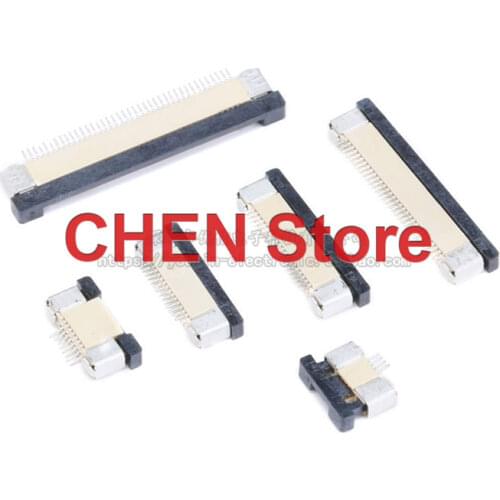 10pcs FPC connector 0.5MM connect from below 4/6/8/10/12/14/16/18-40P