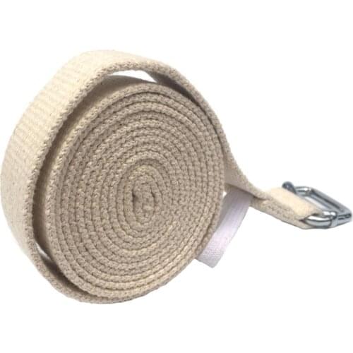 183cm Yoga Pilates Strap Belt Band Sports Fitness Exercise Gym Rope Figure Waist Leg Resistance Bands Cotton Straps Belts