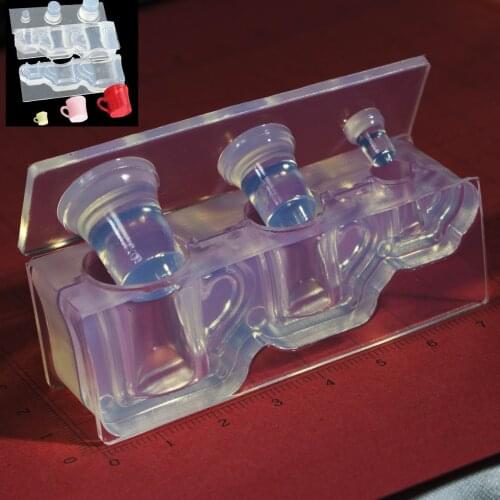 2019 NEW Handmade Silicone Mould Dried Flower Resin Decorative Craft DIY hollow perfume bottles Type epoxy resin molds