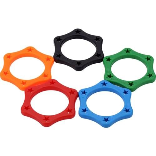 5pcs Rubber Wireless Handheld Microphone Anti-rolling Protection Ring