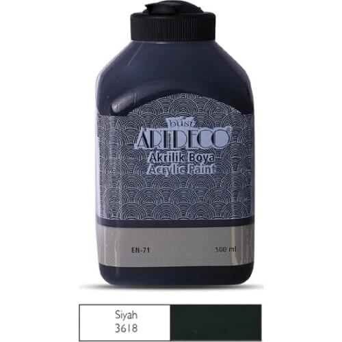 SERESSTORE Artdeco Acrylic Wood Paint 500 ml Black