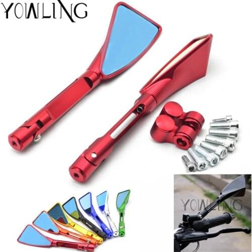 Motorbike Rearview Side Mirror For Honda CBR 600 900 954 1000 RR hornet 600 CB400 F4i ducati monster 696 796 1200s 821 889 1200