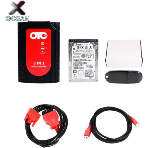 OTC Plus 3 In 1 Diagnostic Tool Newest OBD Scanner Auto Tool OTC For Toyota For nissan For V 3IN1 Support Multiple Languages