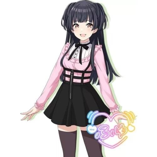 Fuyuko Mayuzumi cosplay costume Customize according to picture costume + wig