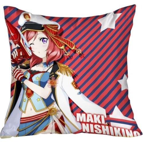 Hobby Express Maki Nishikino - Love Live Anime Dakimakura Square Pillow Cover GZF314