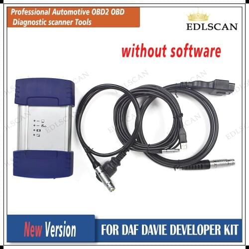 Laptop with Davie for DAF Truck Diagnostic Tool DAF Davie VCI 560 MUX Kit