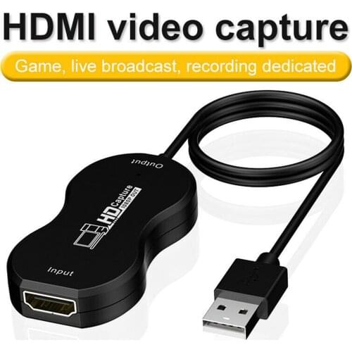 Новогодние подарки 2021 new High quality HDMI to USB 3.0 Audio Video Capture Card Game Transcribe Tools Adapter Convertor