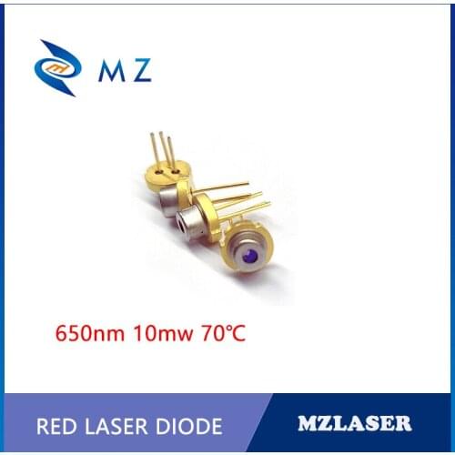 TO-18 Packaging Industrial 650nm 10mw Laser Diode
