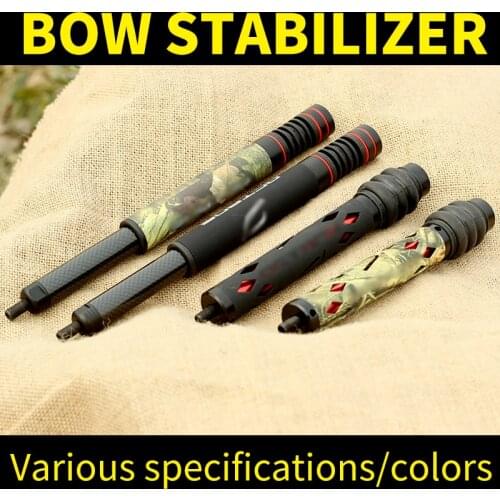 Archery 3K Carbon Bow Stabilizer Best Selling Shooting Equipment Bow Shock Absorber