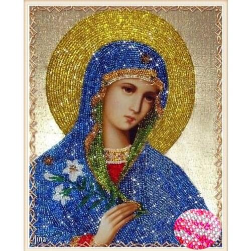 2017 Fashion 30*40CM Diamond Paintings of the leader DIY Diamond Painting Floral 5D crystal Embroidery Embossing Full Diamon