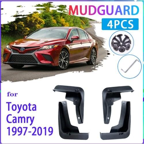 4 PCS Car Mud Flaps for Toyota Camry XV20 XV30 XV40 XV50 XV70 1997~2019 Mudguard Splash Guards Fender Mudflaps Auto Accessories