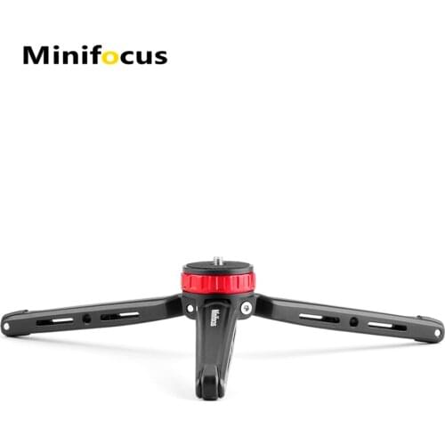 Aluminum Mini Tripod For DSLR Camera Desktop Tabletop Travel Tripod Stand for DJI Handheld Gimbal Monopod Smartphone Vlog Handle