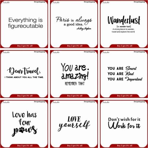 Free shipping Interesting text Vinyl Wallpaper Roll Furniture Decorative vinyl Stickers Art Decals