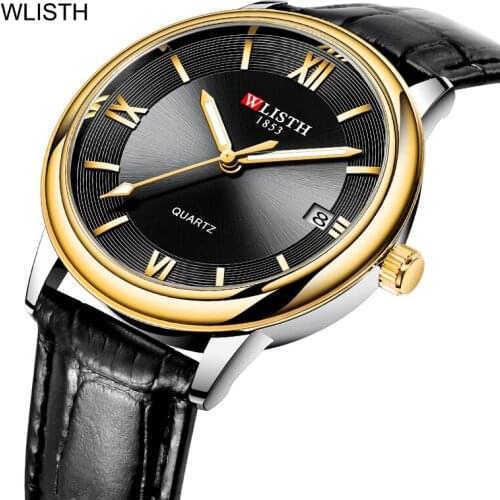 Brand часы муржские наручные watch for men Simple mechanical watch waterproof trend mens watch fashion business mens watch