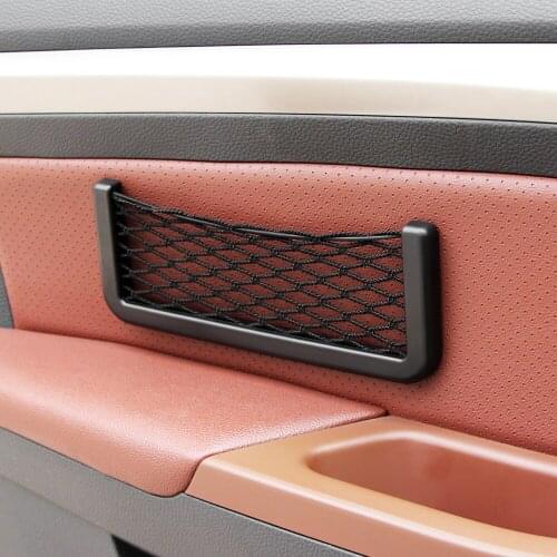 Car Seat Side Back Storage Net Bag Phone Holder For Mazda 3 CX-5 Skoda Octavia A7 A5 2 Rapid Fabia VW Polo Passat B8 B5