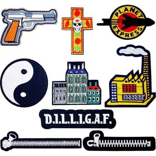 Shooter Handgun Factory Suture sew up lacing stitch spin use material to make up attire disguise on costume fashion trappings