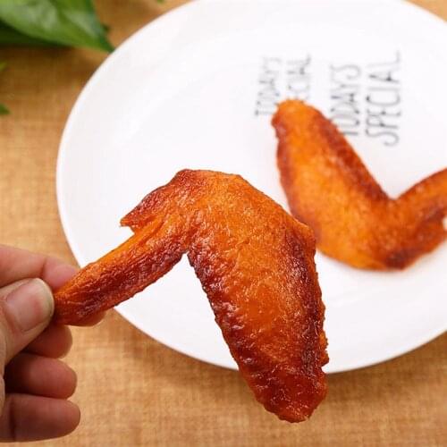 Artificial Food Fake Realistic Chicken Wing Drumstick Simulation Food Tricky Toys Kids Toy