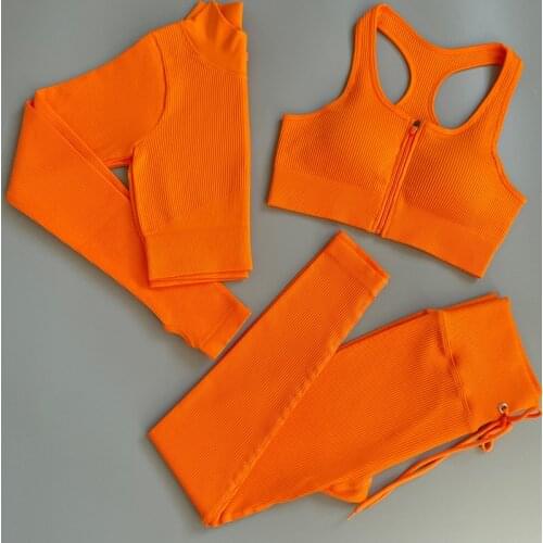 Yoga Set Women Seamless Sports Outfits Fitness Suit Gym Clothing High Waist Shorts Female Workout Running Sport Outfit Yoga Suit