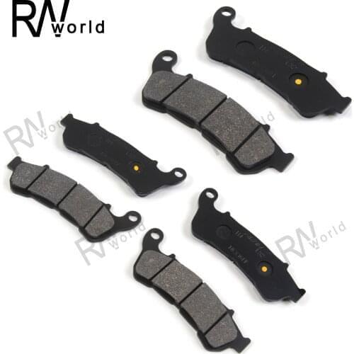 Motorcycle Front and Rear Brake Pads Accessories For HONDA VER 800 VER800 A6 A8 A9 2009 2010 2011 2012 2013 / VFR800 2006-2009